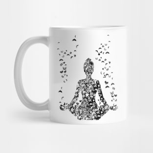 Mind and psychology, Rorschach, yoga Mug